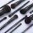 EVRCHGIEA Makeup Brush Sets, 12 PCS Wood Handle Soft Synthetic Fiber Hair Makeup Set,Premium Synthetic Foundation Blending Blush Concealer Eye Shadow Makeup Brush Set (black 12pcs)