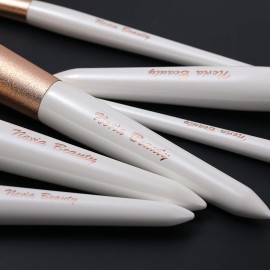 Makeup Brushes Set, EVRCHGIEA 12pcs Premium Eye Shadow, Eyebrows, Eyeliner, Concealer, Lip LinerFoundation Makeup Brush White Travel Makeup Set,Cruelty-Free Synthetic Fiber Bristles Makeup Brushes Set, EVRCHGIEA 12pcs Premium Eye Shadow, Eyebrows, Eyeliner, Concealer, Lip LinerFoundation Makeup Brush White Travel Makeup Set,Cruelty-Free Synthetic Fiber Bristles