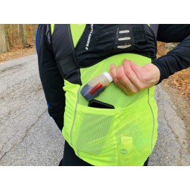 (2 Bottles) Small, Semi-Rigid, Easy-to-Clean, Refillable Gu Flask for Sports Nutrition Liquid Energy Gel Flask - Cycling Flask, Running Flask, Triathlons, Marathons. 110ml (3.5oz)