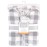 Hudson Baby Unisex Baby Plush Sleeping Bag, Sack, Blanket, Gray Plaid, 6-12 Months