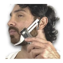 Beard Shaping Tool - Perfect for Straight Top Line Works with any Beard Razor Electric Trimmers or Clippers