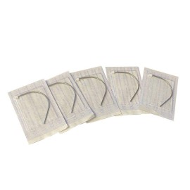 Luxe Modz 50PCS 18G Piercing Needles,18G Curved Piercing Needles Disposable Precision Sterilized Curved Piercing Needle for Ear Tragus Helix Nose Belly Eyebrow Labret Piercing