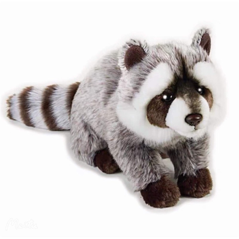 TAMMYFLYFLY Stuffed Toy 12 Raccoon Plush Stuffed Animal
