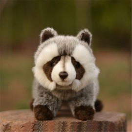 TAMMYFLYFLY Stuffed Toy 12 Raccoon Plush Stuffed Animal