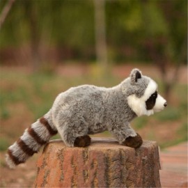 TAMMYFLYFLY Stuffed Toy 12 Raccoon Plush Stuffed Animal