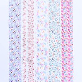 Nail Art Foil Transfer Stickers 10 Pcs Holographic Nail Art Foils Colorful Flower English Lavender Nail Decals for Manicurist and Love Beauty Women Manicure Tips Decorations Nail Art Foil Transfer Stickers 10 Pcs Holographic Nail Art Foils Colorful Flower English Lavender Nail Decals for Manicurist and Love Beauty Women Manicure Tips Decorations