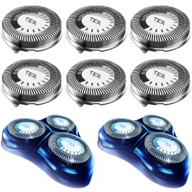 HQ8 Replacement Heads Compatible with Philips Norelco Shavers, HQ8 Heads Upgraded, 6-Pack