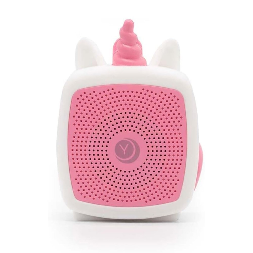 Yogasleep Pocket Baby Soother Unicorn, White Noise Machine, 6 Soothing Sounds & Timer for Better Sleep, Includes Brown Noise & Lullabies, Compact Size for Travel & Child Safe, Must Have Registry Gift