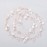 YERTTER Floral Wedding Bridal Crystal Handmade Faux Pearl Headbands for Wedding Party Beads Hair Vine Bridal Hair Accessories for Women and Bride (Rose Gold)