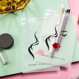 Shappy 50 Pieces Eyebrow Microblading Aftercare Bags Empty Eyelash Lash Aftercare Lipstick Travel Pouch Mini Cosmetic Bags for Eyelash Lipstick Makeup Tools (4 x 6 Inch)