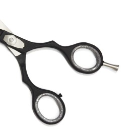 KUVVET Professional Hair Cutting Scissors 6 Inch Premium Stainless Steel Hair Scissors Hand Sharpened Razor Edge Barber Scissors for Hair Cutting Salon Shears For Men Women Kids (Black) KUVVET Professional Hair Cutting Scissors 6 Inch Premium Stainless Steel Hair Scissors Hand Sharpened Razor Edge Barber Scissors for Hair Cutting Salon Shears For Men Women Kids (Black)