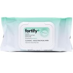 Fortify Skincare 9-in-1 Korean Facial Cleansing Wipes with Zeolite - Natural Germ-Fighting & Hydrating - Protecting & Refreshing - Clean Beauty Face Wipes - 30 Count