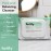 Fortify Skincare 9-in-1 Korean Facial Cleansing Wipes with Zeolite - Natural Germ-Fighting & Hydrating - Protecting & Refreshing - Clean Beauty Face Wipes - 30 Count