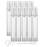 10 Pcs Clear Airless Pump Bottles,Refillable Empty Transparent Plastic Airless Lotion Pump Vacuum Container Diffuser Travel Size Lotion Sample Packing Vial-FREE Funnel,Dropper (15ml/0.5 Qunce)