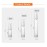10 Pcs Clear Airless Pump Bottles,Refillable Empty Transparent Plastic Airless Lotion Pump Vacuum Container Diffuser Travel Size Lotion Sample Packing Vial-FREE Funnel,Dropper (15ml/0.5 Qunce)
