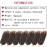 7 Packs Spring Twist Braiding Hair Spring Twists Twist Hair Synthetic Fiber Fluffy Twist Crochet Braids Low Temperature Fiber Crochet Hair for Women Braiding Hair (8inch,T1B/27)