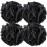 BTYMS 4 Pieces Large Loofah Sponge Shower Puff Bath Scrunchie 75g/pc Shower Sponge Body Loofahs Pouf Mesh Pouf for Body