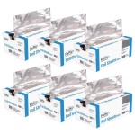 ForPro Professional Collection Embossed Foil Sheets 900S, Aluminum Foil, Pop-Up Dispenser, for Hair Color Application and Highlighting, Food Safe, 9 W x 10.75 L, 500-Count (Pack of 6)