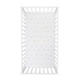 Sammy & Lou Mystical Dreams 2-Pack Microfiber Fitted Crib Sheet Set, Fits Standard Crib Mattress 28 in x 52 in; Fully Elasticized,