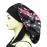 Extra Large Sleep Cap Satin Bonnet for Sleeping Long Hair Bonnet for Women Large Night Cap for Curly Hair XL Silk Bonnets Rose