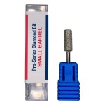 Americanails Pro-Series Diamond E-File Bits, Professional Acrylic Nail File Drill Bit for Manicure Pedicure, Gel Nail Polishing and Filing Tools - Small Barrel