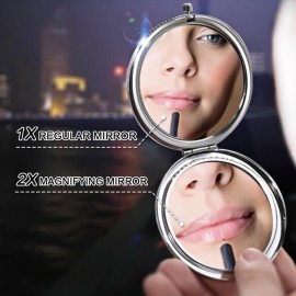 Peayale Cousin Gifts for Women Christmas Birthday Compact Makeup Mirror, Unique Gifts for Cousin Sister Makeup Mirror (I Love You Cousin)