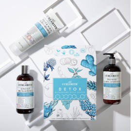 Curlsmith - Detox Kit - Vegan Microbiome Scalp System for Any Hair Type (2 x 12 fl oz, 1 x 8 fl oz)