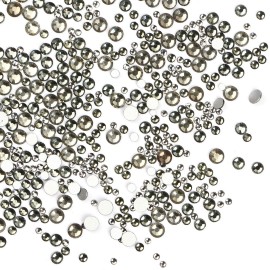 LPBeads 3456 Pieces 6 Sizes Transparent Black Flat Back Round Crystal Rhinestones for Crafts Nails Art Face Makeup Clothes DIY with Pick Up Tweezers and Picking Pen LPBeads 3456 Pieces 6 Sizes Transparent Black Flat Back Round Crystal Rhinestones for Crafts Nails Art Face Makeup Clothes DIY with Pick Up Tweezers and Picking Pen