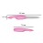 2 Pieces Double-sided Stainless Steel Foldable Nail Files Manicure Pedicure Tools Files Folding Pocket Size Nail File For Shaping and Smoothing Finger and Toenails (Pink, Black)