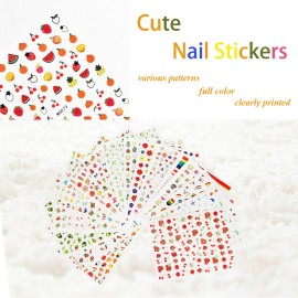 New 16 Large Sheets Nail Stickers for Women Kids Teens Little Girls Self Adhesive Nail Decals for Nail Art Decoration Include Flowers Butterfly Plants Leaves Fruits Rainbow Animals and More New 16 Large Sheets Nail Stickers for Women Kids Teens Little Girls Self Adhesive Nail Decals for Nail Art Decoration Include Flowers Butterfly Plants Leaves Fruits Rainbow Animals and More