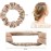 22 Pcs Velvet Hair Scrunchies Elastic Hairbands Classic Hairties Ponytail Holders for Women Accessories with Storage Bag(Chic Colors)