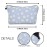 Aiphamy Cute Travel Makeup Bag Cosmetic Bag Small Pouch Gift for Women (Daisy 1)