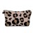 Aiphamy Cute Travel Makeup Bag Cosmetic Bag Small Pouch Gift for Women (Big Leopard)