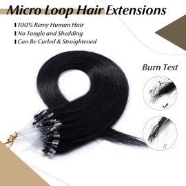 SEGO Micro Beads Hair Extensions Human Hair Micro Loop Human Hair Extensions Natural Straight Micro Ring Hair Extensions Cold Fusion 50g/pack 100 Strands 14/16/18/20/22/24 Inches SEGO Micro Beads Hair Extensions Human Hair Micro Loop Human Hair Extensions Natural Straight Micro Ring Hair Extensions Cold Fusion 50g/pack 100 Strands 14/16/18/20/22/24 Inches
