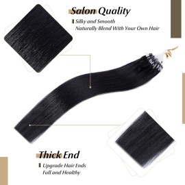 SEGO Micro Beads Hair Extensions Human Hair Micro Loop Human Hair Extensions Natural Straight Micro Ring Hair Extensions Cold Fusion 50g/pack 100 Strands 14/16/18/20/22/24 Inches SEGO Micro Beads Hair Extensions Human Hair Micro Loop Human Hair Extensions Natural Straight Micro Ring Hair Extensions Cold Fusion 50g/pack 100 Strands 14/16/18/20/22/24 Inches