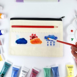 Koolmox Canvas Zipper Pouch Bulk, 20 Pack 9x7\'\' Large Canvas Makeup Bags Plain for Women to Personalize Decorate Tie Dye Vinyl Print into Cosmetic Bags Travel Toiletry Pouch Pen Coin Bag Koolmox Canvas Zipper Pouch Bulk, 20 Pack 9x7\'\' Large Canvas Makeup Bags Plain for Women to Personalize Decorate Tie Dye Vinyl Print into Cosmetic Bags Travel Toiletry Pouch Pen Coin Bag