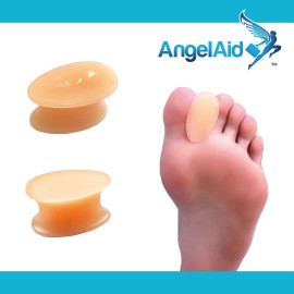 Angelaid Toe Spreader Gel Separator Overlap, Crooked Toe Corrector