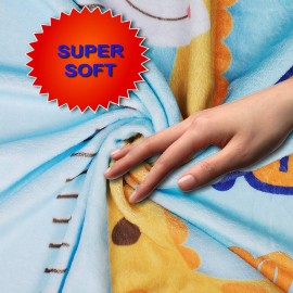 Baby Monthly Milestone Blanket - Large 60x40 Memory Blanket w/Growth Tracker, Soft Fleece First Year for Girl, Boy, Monthly Nursery Swaddling Blankets for Newborn Beautiful Shower Gift