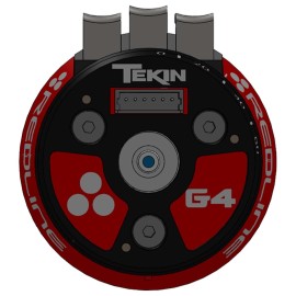 Tekin 4.5 Gen4 Eliminator 13mm Torque Motor Red TEKTT2771 Electric Motors & Accessories