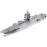 Piececool 3D Metal Puzzles for Adults, USS Enterprise CVN-65 Battleship Model Building Kits, DIY 3D Metal Puzzle Aircraft Carrier Toy for Adults, Great Gifts Idea, 130 Pcs