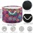 visesunny Storage Basket Decorative Elephant Cute Indian Pattern Nursery Hamper Basket Clothes Toy Storage Organizer Bin Box Collapsible Laundry Bag for Kid Room,Playroom,Bathroom,Living Room,Dorm