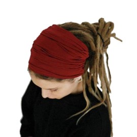 Unisex Spandex Dreadlocks Tube 3 Packed Long Hair Covers for Men Women (Long Set-3 Packed)