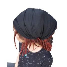 Unisex Spandex Dreadlocks Tube 3 Packed Long Hair Covers for Men Women (Long Set-3 Packed)