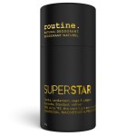 ROUTINE Natural Deodorant Stick for Women and Men - 50g | Antiperspirant Deodorant for Sensitive Skin | Activated Charcoal, Magnesium, and Prebiotics | Aluminum Free Deodorant - Superstar