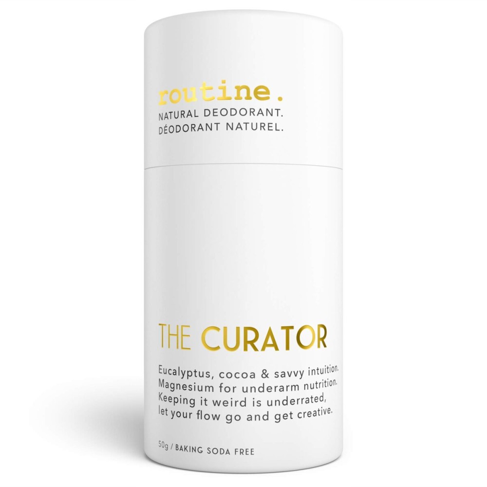 ROUTINE Natural Deodorant Stick for Women & Men 50g | Antiperspirant Deodorant for Sensitive Skin | Underarm Eucalyptus scented Deodorant | Aluminum and Backing Soda Free - The Curator ROUTINE Natural Deodorant Stick for Women & Men 50g | Antiperspirant Deodorant for Sensitive Skin | Underarm Eucalyptus scented Deodorant | Aluminum and Backing Soda Free - The Curator