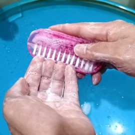 Nail Brush Two Sided Fingernail Scrub Brush Hand Cleaning Brushes Soft Stiff Bristles Nails Toes scrubber for Men Women Kids,4 PCS Nail Brush Two Sided Fingernail Scrub Brush Hand Cleaning Brushes Soft Stiff Bristles Nails Toes scrubber for Men Women Kids,4 PCS