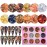 MEILINDS Nail Art Foil Sticker Holographic Acrylic Paillette Colorful Flakes Glitter Chip DIY Decals Decoration 12 Boxes