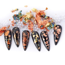 MEILINDS Nail Art Foil Sticker Holographic Acrylic Paillette Colorful Flakes Glitter Chip DIY Decals Decoration 12 Boxes MEILINDS Nail Art Foil Sticker Holographic Acrylic Paillette Colorful Flakes Glitter Chip DIY Decals Decoration 12 Boxes