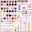 Professional Acrylic Nail Kit - Practice Hand Set with Powder, Brush, DIY Starter Kit for Beginners with tips, glue, and glitter