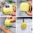 WmcyWell 80ml Silicone Massage Exfoliating Bath Shower Brush with Soap Dispenser Bath & Body Brushes Wash Scrubber Deep Cleaning for Women Men Children